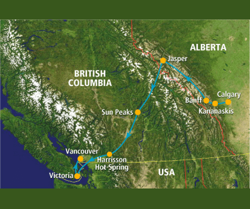 Klik op de afbeelding voor een vergroting autoreis canada western wonders.png