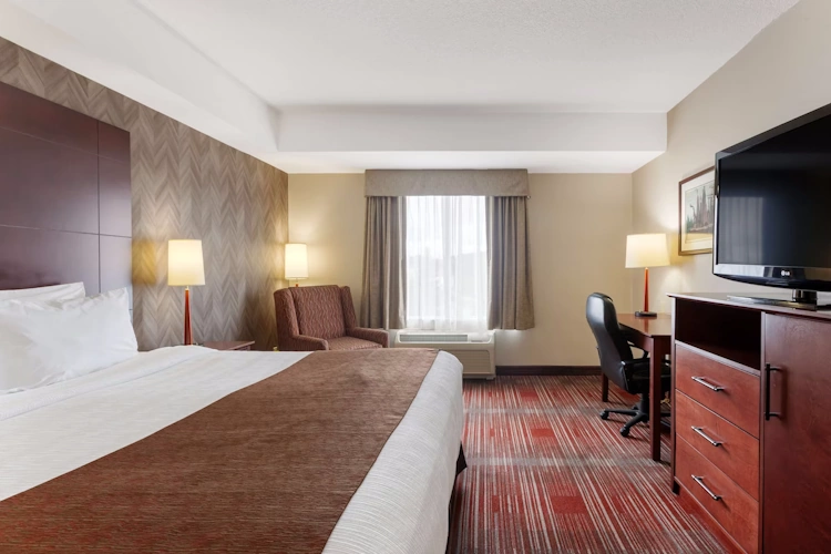 best western plus muskoka inn - kamer 1 bed.webp
