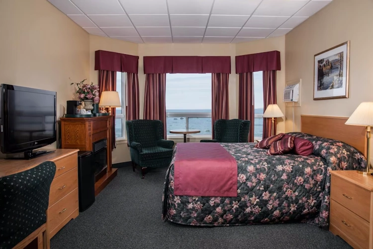shallow bay motel - kamer 1 bed.webp