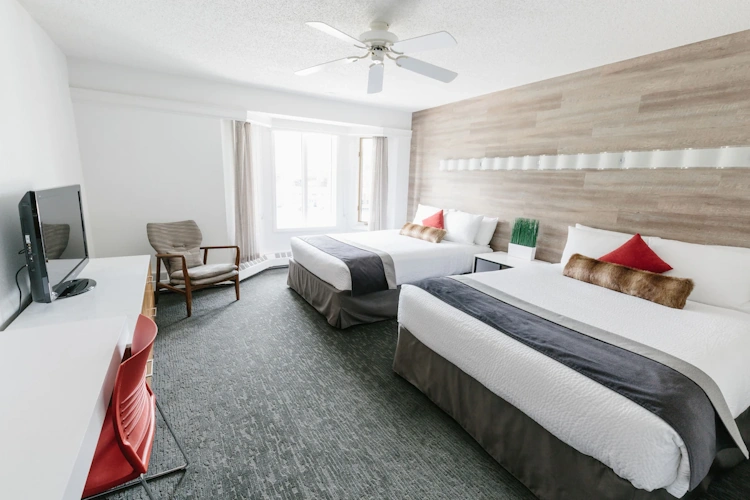elk + avenue hotel kamer 2 bedden.webp