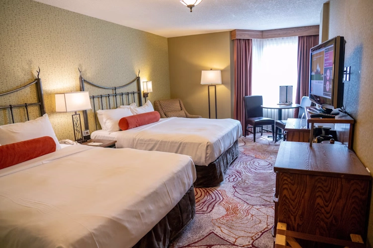 banff caribou lodge - kamer 2 bedden.webp