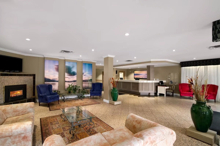 harrison lake hotel lobby.webp