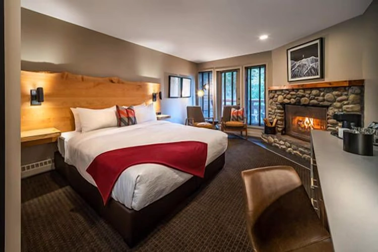 buffalo mountain lodge kamer 1 bed.webp