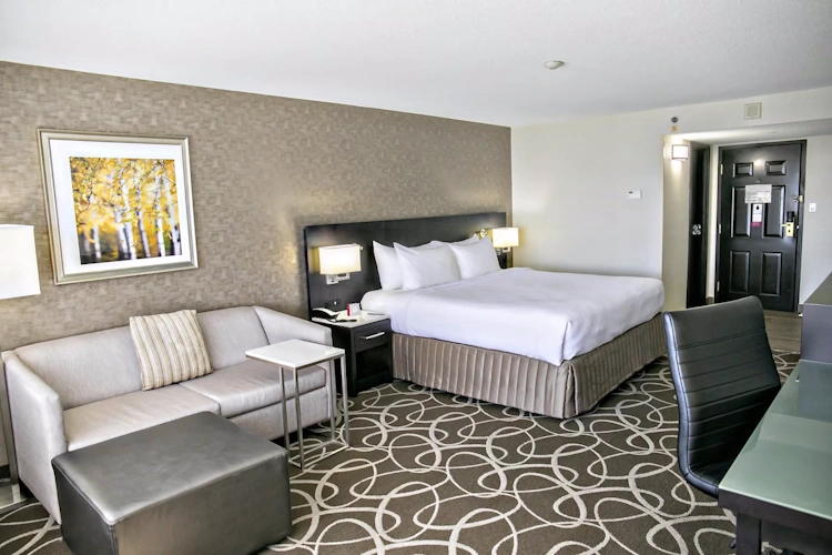 crowne plaza kitchener - kamer 1 bed.webp