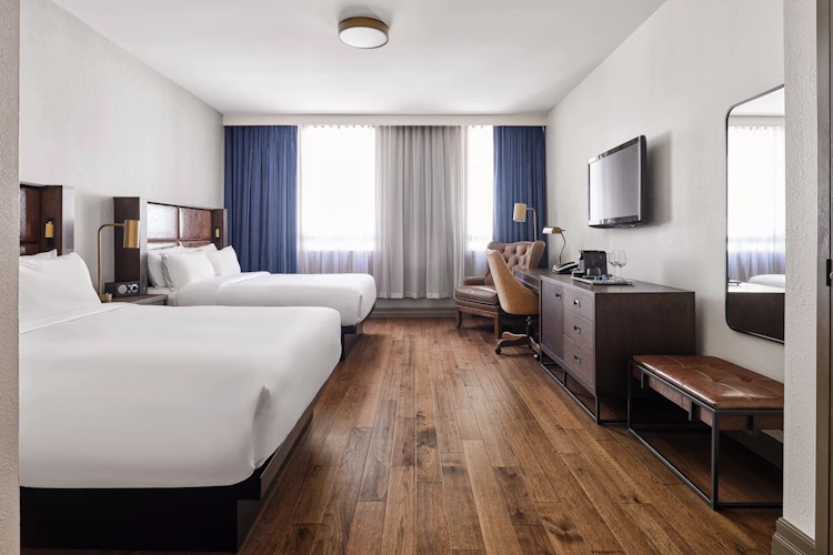 the metcalfe hotel - kamer 2 bedden.webp