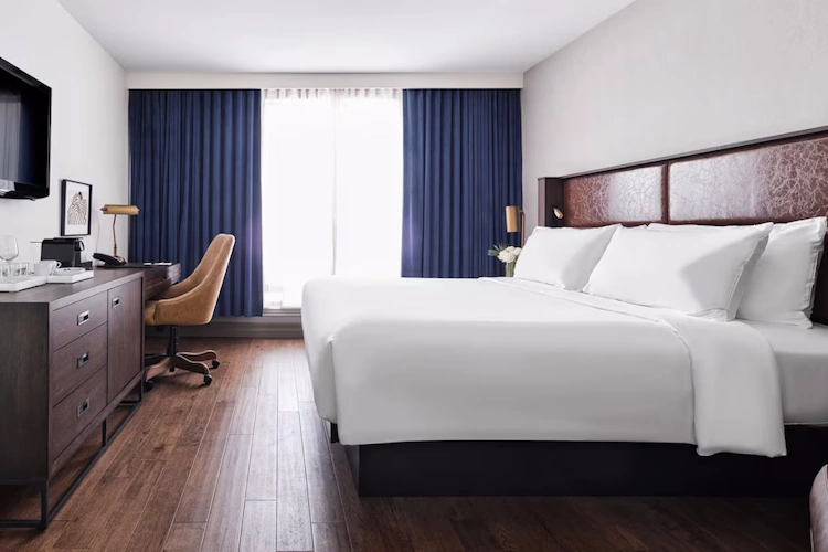 the metcalfe hotel - kamer 1 bed.webp