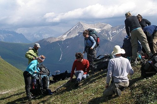 Klik op de afbeelding voor een vergroting Langs de lodges van Alaska dag 04