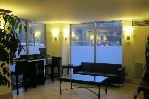 Hotel Faubourg Montreal lobby