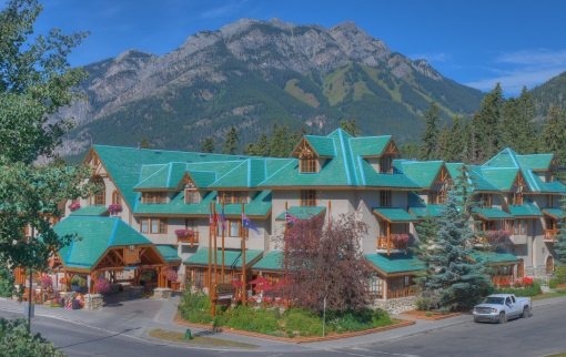 Banff Caribou Lodge Spa buitenkant