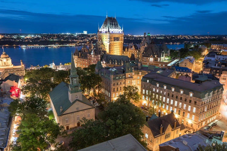 Fairmont Le Chateau Frontenac buitenkant.webp