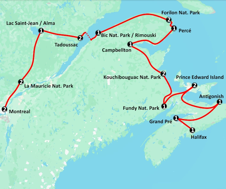 Camperreis Oost Canada From Québec to The Maritimes 001.webp