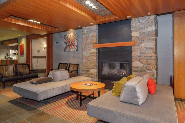 Listel Hotel Whistler lobby.webp