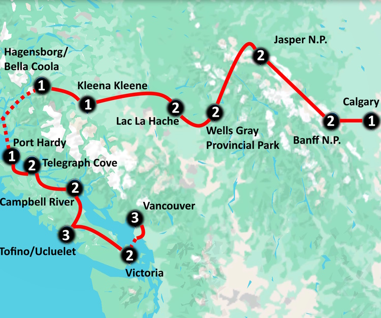 Camperrondreis Canada Discovery Coast Passage kaartje.jpg