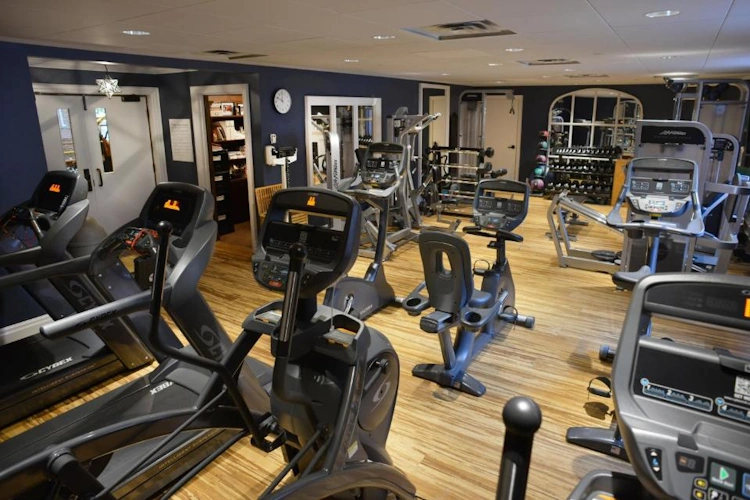 Pillar and Post Inn Spa gym.webp
