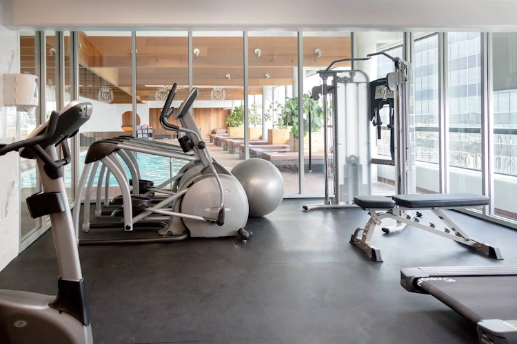 Sandman Signature Edmonton Downtown Hotel gym.webp