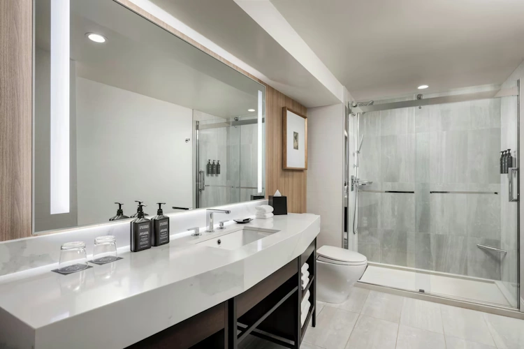 Le Centre Sheraton Montreal Hotel badkamer.webp